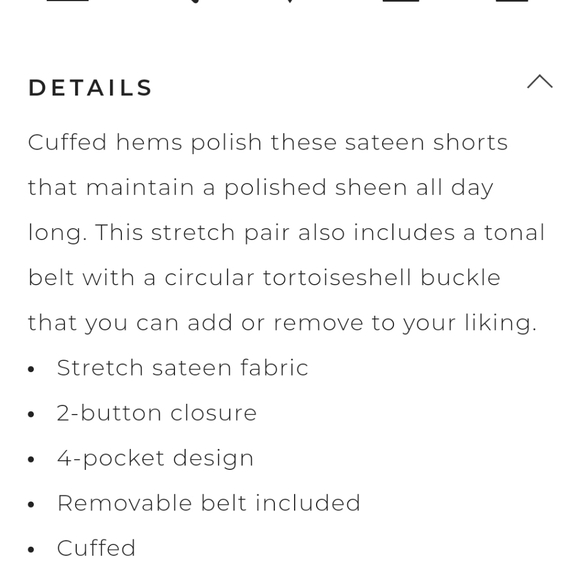 18w torrid Nwt belted floral print shorts - Picture 4 of 5